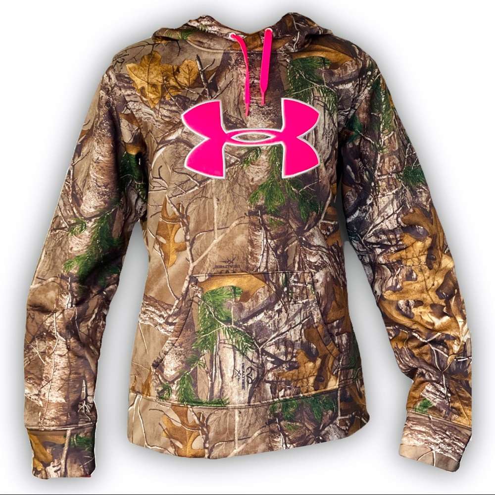 Under Armour | Camo Hoodie (Pink)
